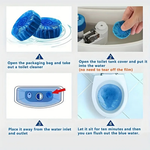 Imported Toilet Bowl Cleaner Tablets (Pack Of 10) (HIGHLY RECOMMENDED)