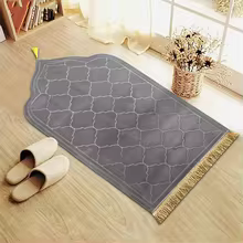 Imported Premium Soft Prayer Mat – Elegant Padded Janamaz for Comfortable Salah