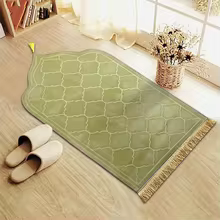 Imported Premium Soft Prayer Mat – Elegant Padded Janamaz for Comfortable Salah