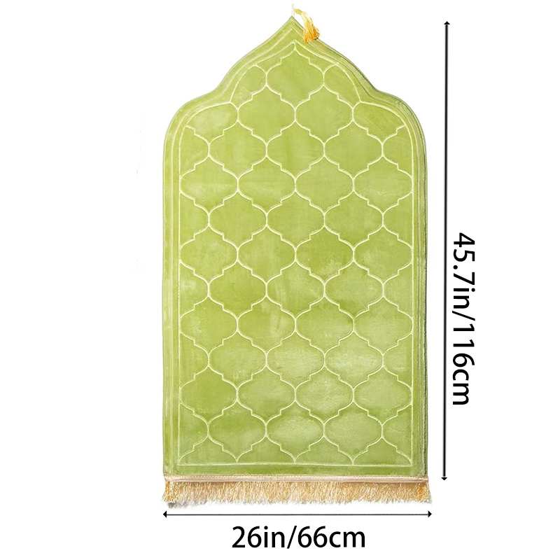 Imported Premium Soft Prayer Mat – Elegant Padded Janamaz for Comfortable Salah