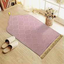 Imported Premium Soft Prayer Mat – Elegant Padded Janamaz for Comfortable Salah